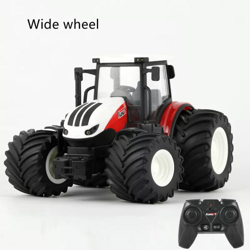 Remote Control Farmer Car 1:24 Scale Tractor Trailer with LED Headlight and 2.4G Remote Control ToylandEU.com Toyland EU