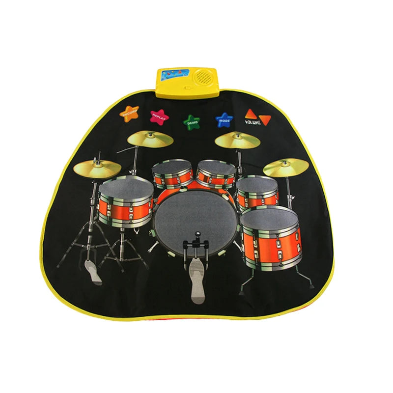 Interactive Baby Music Keyboard and Drum Mat - Perfect Gift for Kids
New Title: Recordable Musical Jazzdrums Mat for Kids - ToylandEU