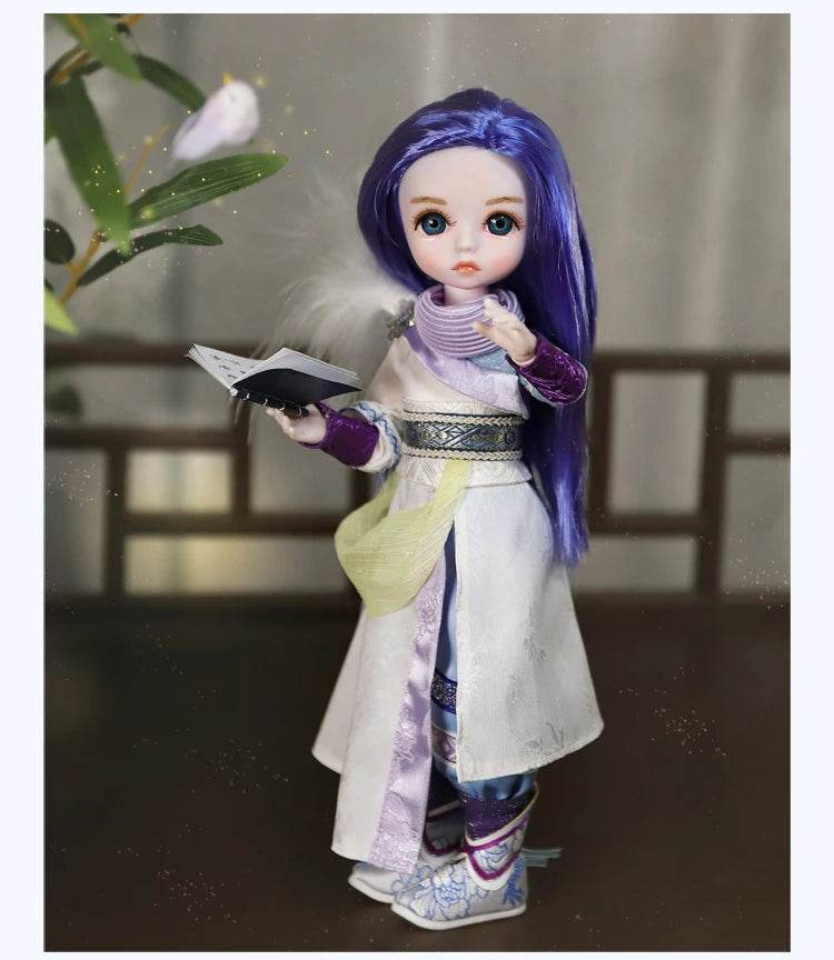 Dream Fairy 1/6 BJD Doll Full Set 28cm Jointed Doll - ToylandEU