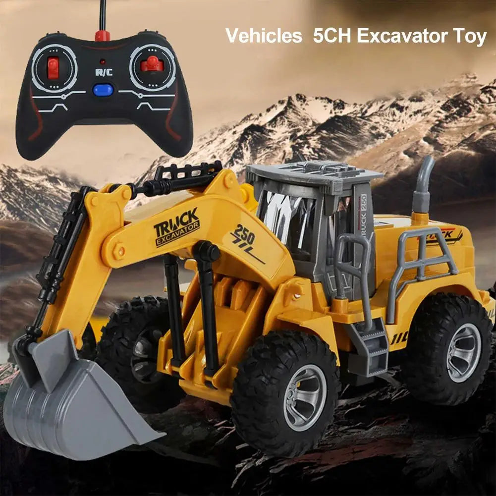 Ultimate Remote Control Excavator Truck - Fun Engineering Toy for Kids!