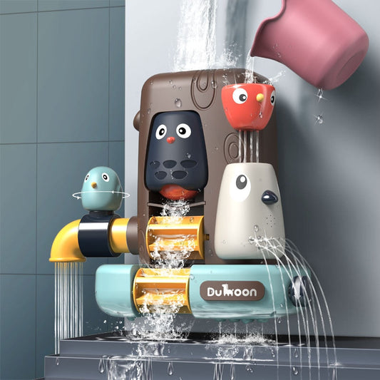 Elephant Water Spray Bath Toy for Toddlers - Fun Educational Shower Game - ToylandEU