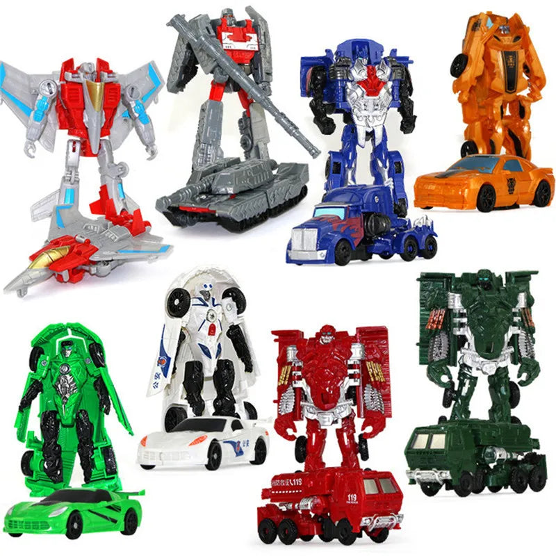 Classic Plastic adaptable Model Robot Car Toy for Kids - 7-10CM - ToylandEU