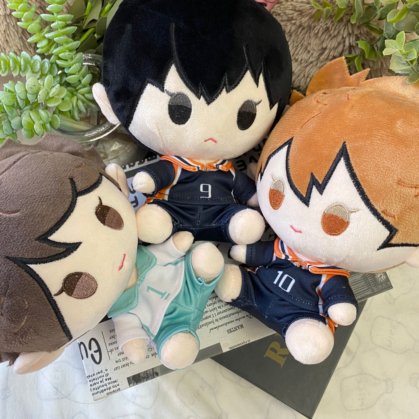 Anime Haikyuu!! Character Plush Doll - 20cm Comfy Changeable Outfit - ToylandEU