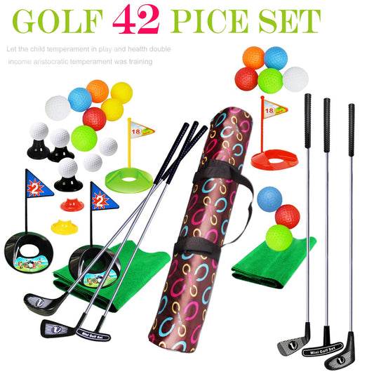 29PCS Upgraded Golf Toy Set for Kids with Flag and Accessories - ToylandEU