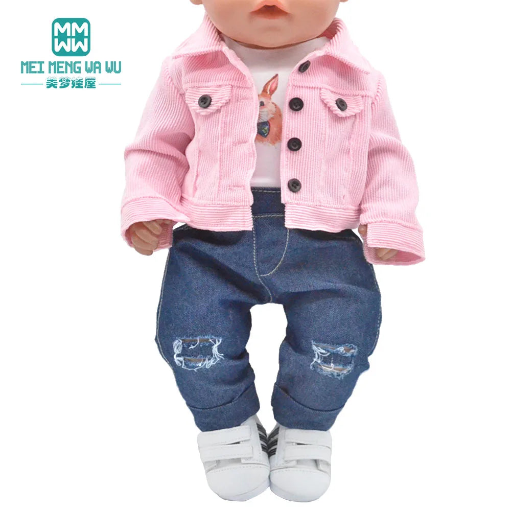 New Styles Doll Clothes and Jackets for 43cm New Born and American Dolls - ToylandEU