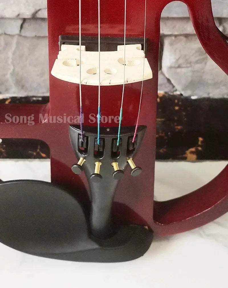 High Grade Black Hand Flash 4/4 Electronic Violin For Beginners - ToylandEU