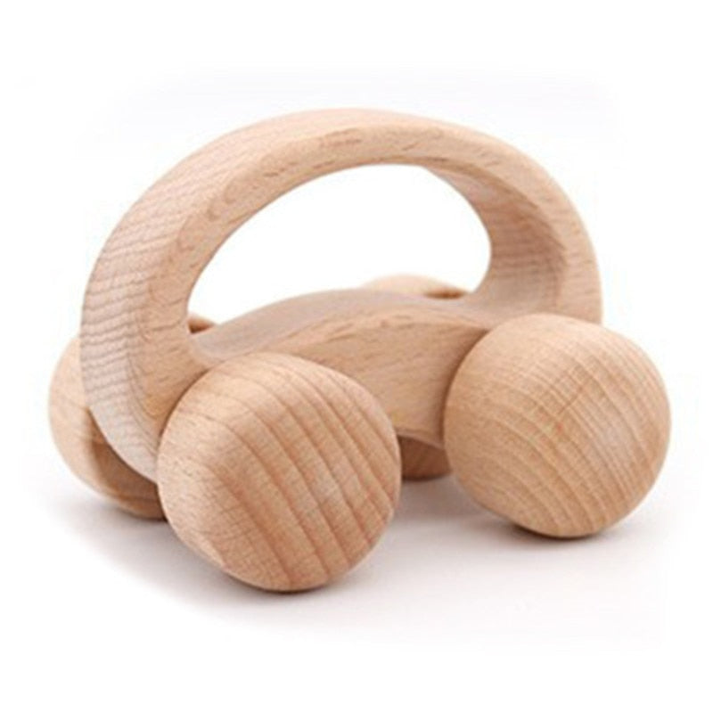 Wooden Animal Sensory Spinning Top Educational Toy - ToylandEU