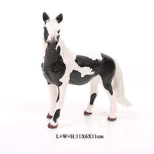 Realistic Animal Horse Action Figure Toy - Detailed Appaloosa Harvard Hannover Clydesdale Quarter Arabian Model ToylandEU.com Toyland EU