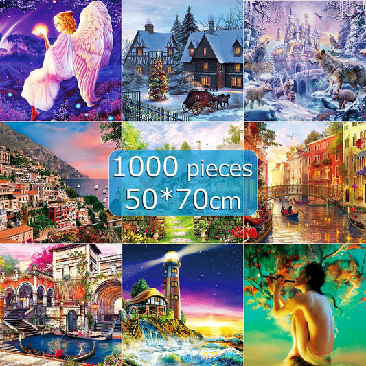 Scenic Landscape 1000-Piece Jigsaw Puzzle for Adults - ToylandEU