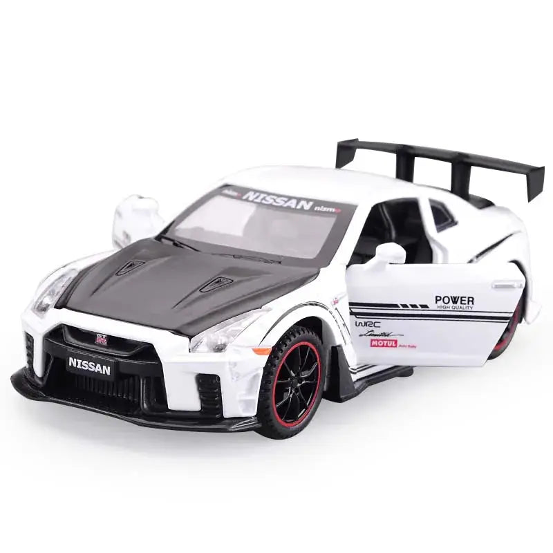 1:32 GTR GT-R R35 R34 Supercar Alloy Car Model Diecasts & Toy Vehicles Toy Cars Kid Toys For Children Gifts Boy Toy - ToylandEU