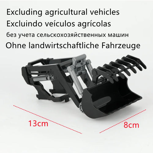 Remote Control Farmer Car 1:24 Scale Tractor Trailer with LED Headlight and 2.4G Remote Control ToylandEU.com Toyland EU