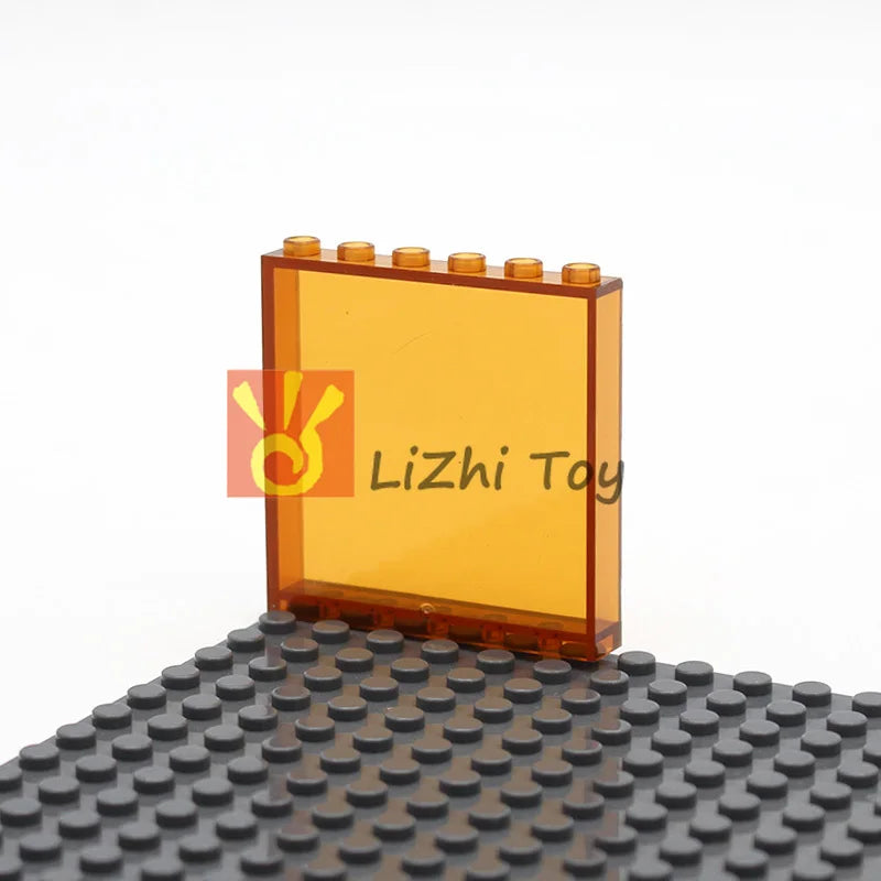 MOC Architectural Bricks | 1x6x5 Window Arch Panel | 30 Piece Set