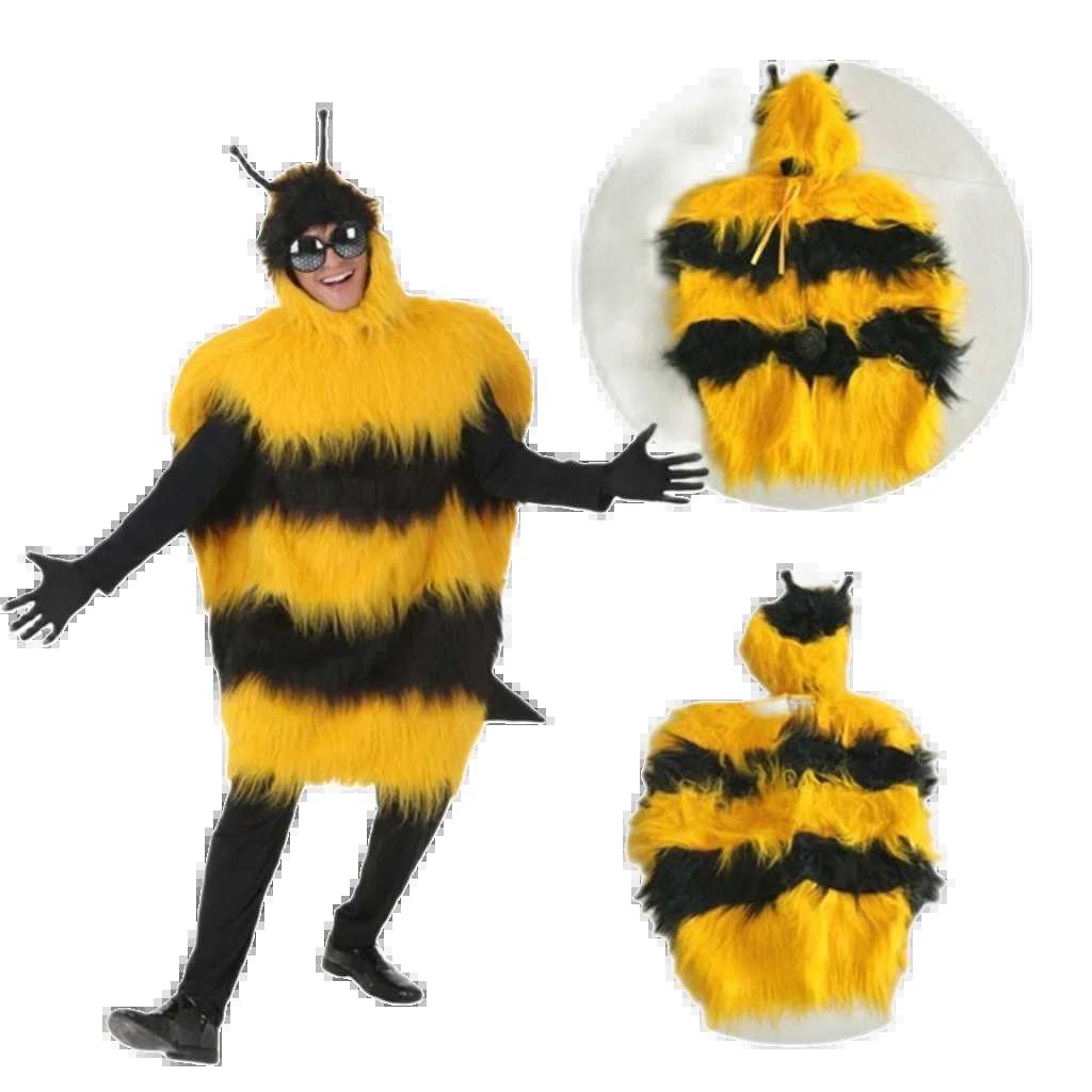 Adult Inflatable Bumble Bee Costume for Halloween Animal Cosplay Party