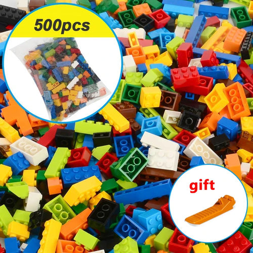 City DIY Building Blocks 1000-Piece Bulk Model - Eco-Friendly and Sealed Bag ToylandEU.com Toyland EU