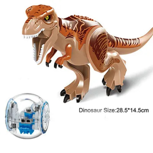 Jurassic World Dinosaur 3D Model Building Blocks Set White ToylandEU.com Toyland EU