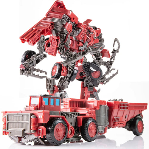 AOYI Toys SS Devastator TF5 Metal Overload Roaring Roll 8 IN 1 Vehicle - 48CM ABS Plastic Robot Figure ToylandEU.com Toyland EU