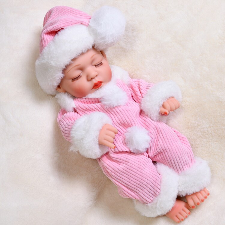 JINGXIN PRINSES 30cm Reborn Baby Doll with Full Silicone Body - Lifelike Realistic Baby Toy - Toyland EU