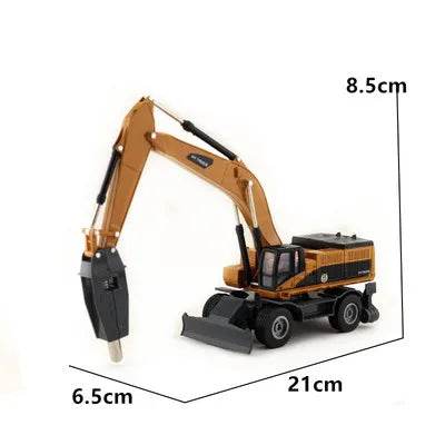 High-Quality Construction Vehicle Model Toys 1:50 Metal Collection - ToylandEU