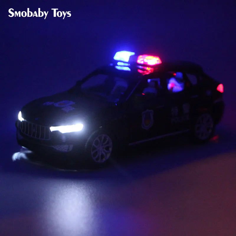 1:32 Scale Die-cast Range Rover Police SUV Model with Lights and Music - ToylandEU