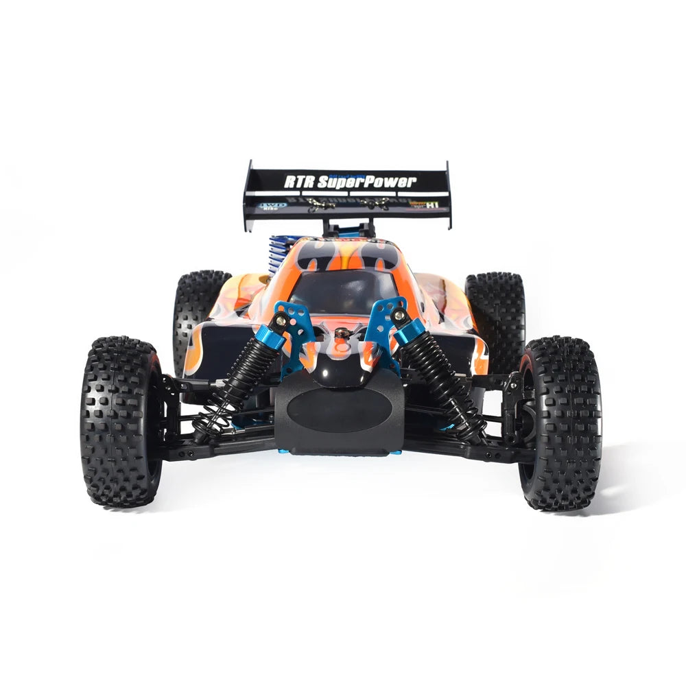 High-Speed HSP Nitro Gas 4WD RC Buggy - 1:10 Scale Off-Road Fun!