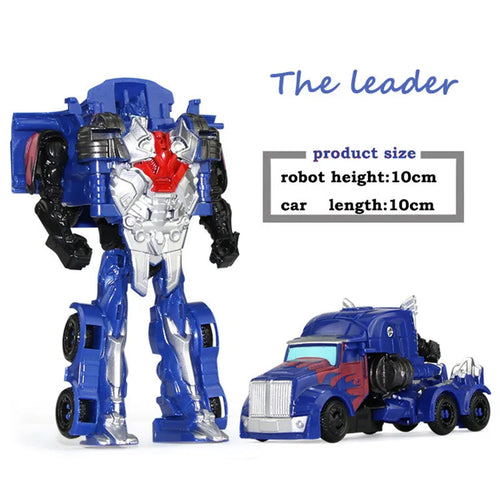 Classic Plastic Transformation Model Robot Car Toy for Kids - 7-10CM ToylandEU.com Toyland EU