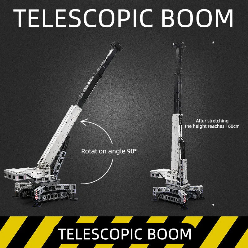 Remote-Controlled Excavator Crane Building Kit - Fun for All Ages!