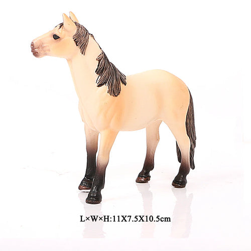 Realistic Animal Horse Action Figure Toy - Detailed Appaloosa Harvard Hannover Clydesdale Quarter Arabian Model ToylandEU.com Toyland EU