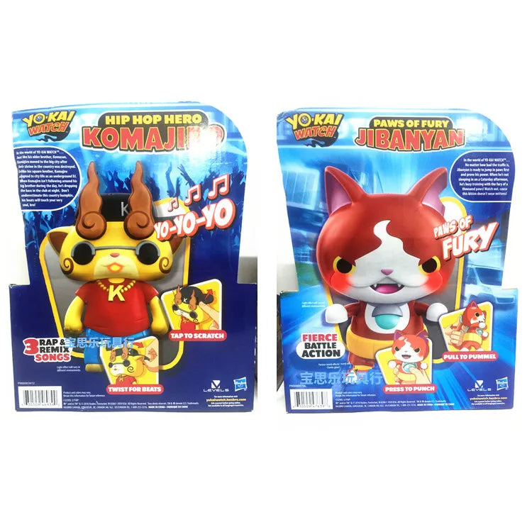 Yo-Kai Yokai Watch Jibanyan Komasan Whisper Doll Anime Pets Cats RAP
Embark on an Adventure with Yo-Kai Yokai Watch Jibanyan Komasan Whisper Doll - ToylandEU