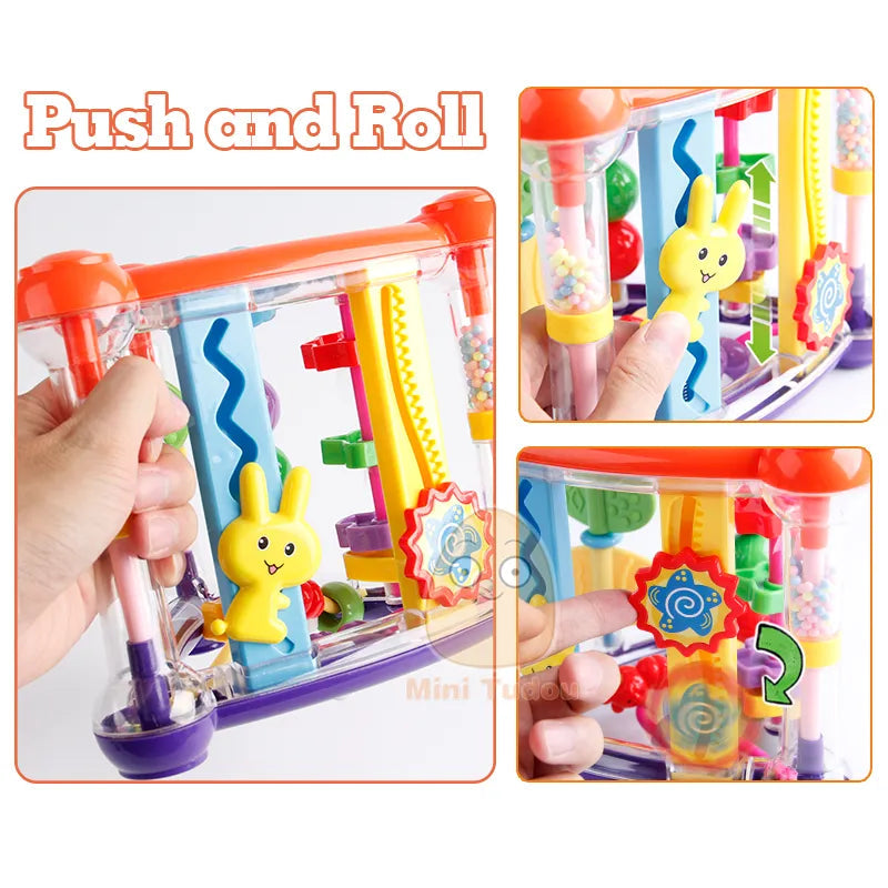 Infant Development Educational Activity Cube Toy - ToylandEU