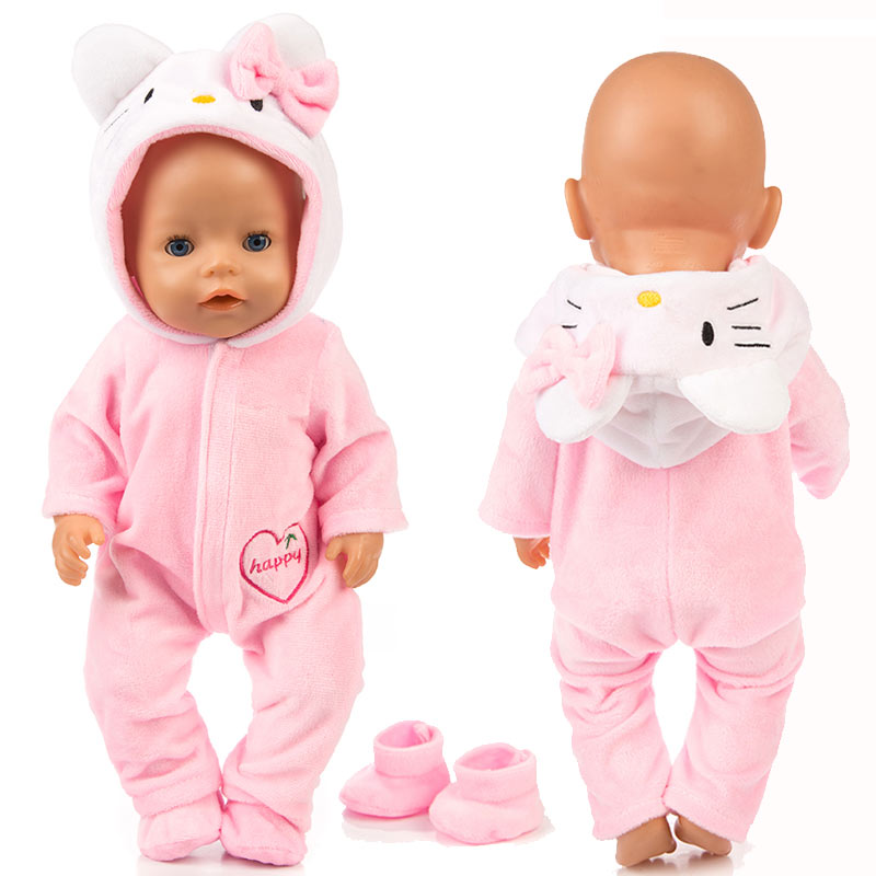 Stylish Suit and Shoes Set for 17 inch 43cm Baby Dolls - ToylandEU