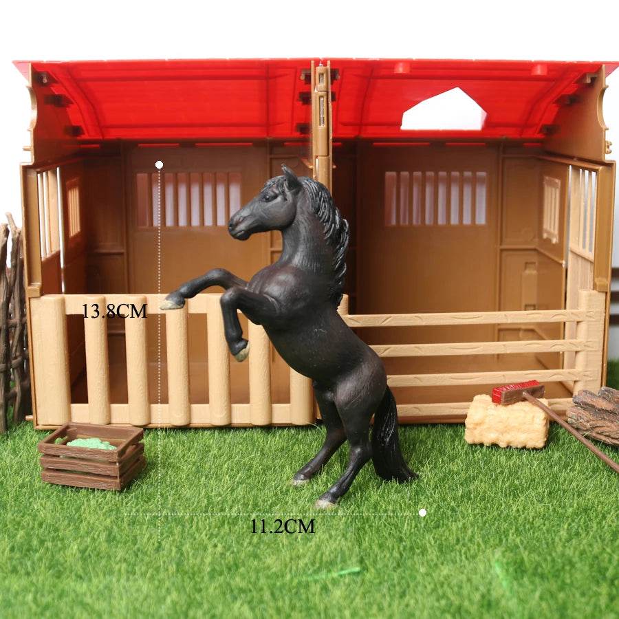 Realistic Horse Figurines Detailed Miniature Cake Topper - ToylandEU