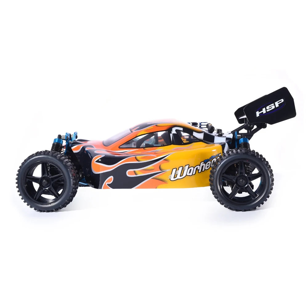 High-Speed HSP Nitro Gas 4WD RC Buggy - 1:10 Scale Off-Road Fun!