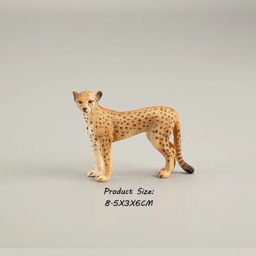 Wild Animal Kingdom PVC Figures Set with Cubs - Educational Toys and Cake Toppers ToylandEU.com Toyland EU