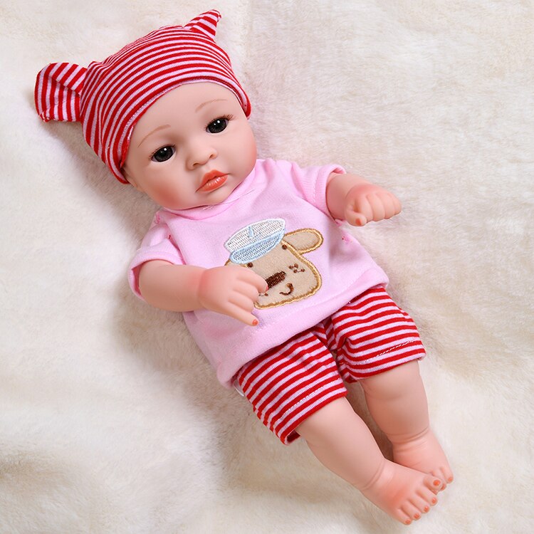 JINGXIN PRINSES 30cm Reborn Baby Doll with Full Silicone Body - Lifelike Realistic Baby Toy Toyland EU Toyland EU