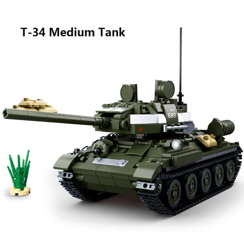 Military WW2 Airplane and Tank Model Construction Toys ToylandEU.com Toyland EU