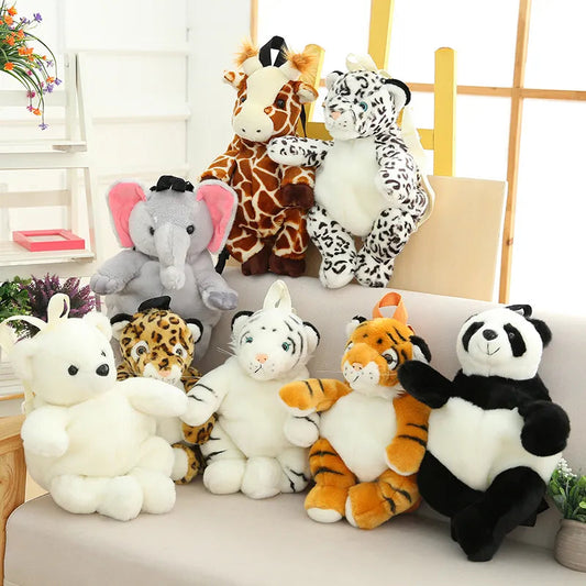 Realistic 40cm Polar Bear Plush Backpack - High Quality Stuffed Animal ToylandEU.com Toyland EU