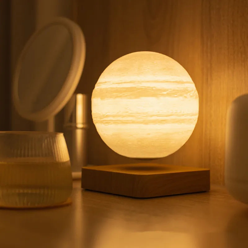 Levitating 3D Moon Jupiter Saturn Lamp for Romantic Home Decoration - ToylandEU