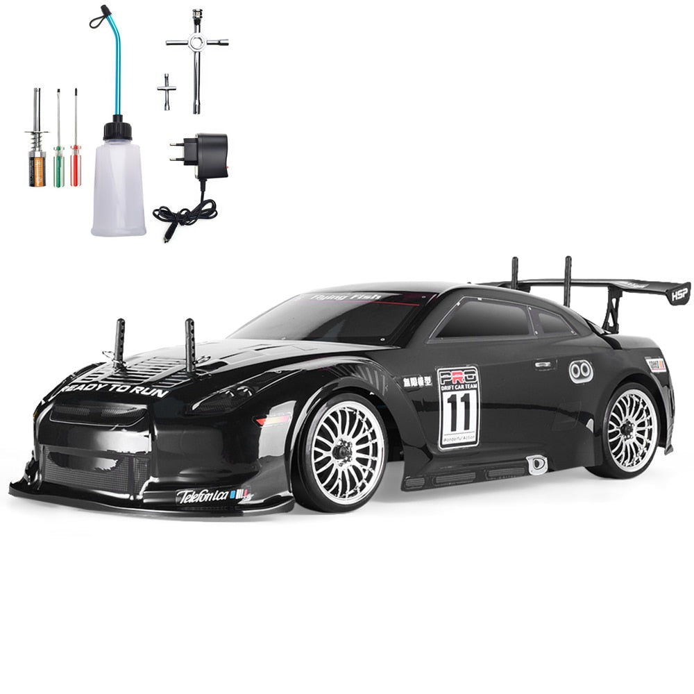 High Speed HSP RC Car 4WD 1:10 On Road Racing Two Speed Drift Vehicle Toy - ToylandEU