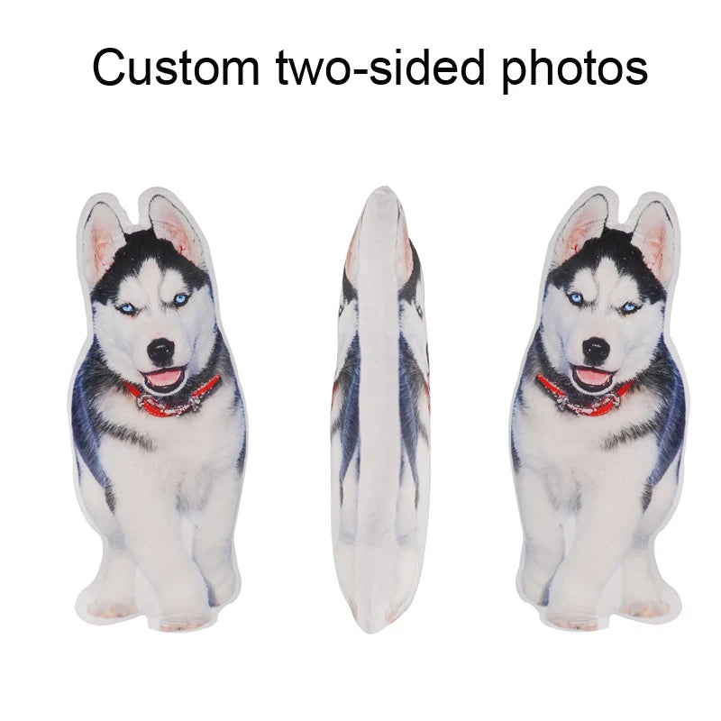 Personalized Pet Photo Cushion For Dogs And Cats Memorial Gift