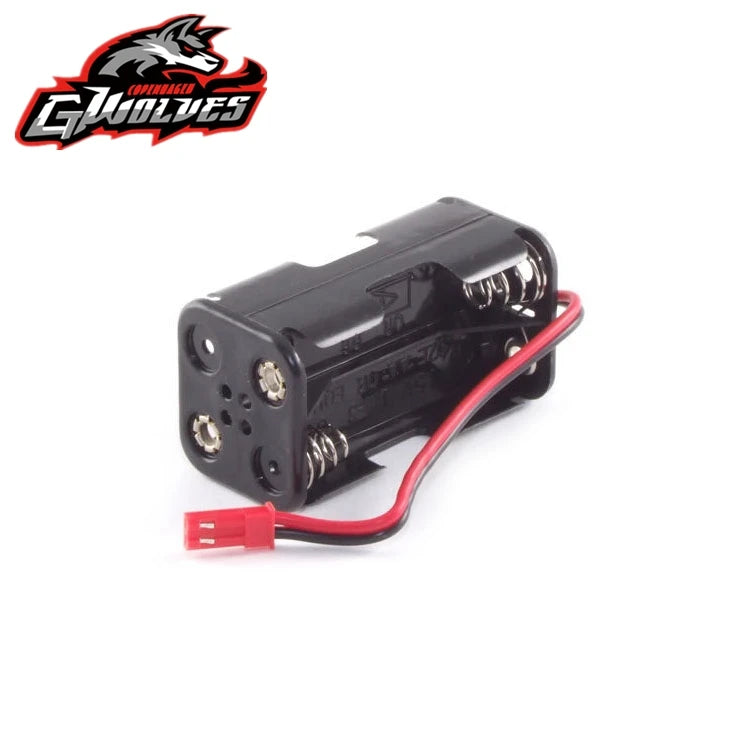 Compact RC Power Supply Box with JST Connector for 1/10 1/8 Scale Vehicles - ToylandEU