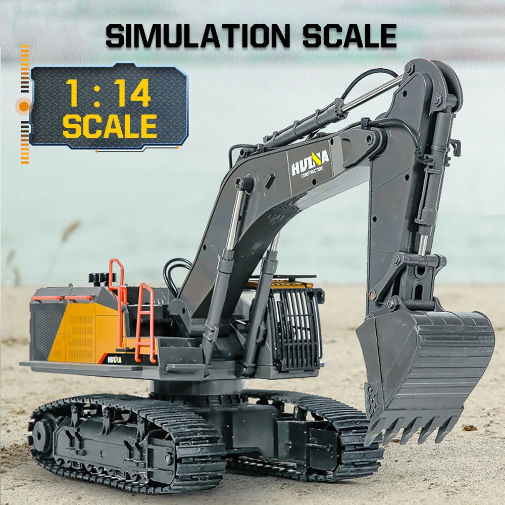 Large Remote Control Excavator with 20 Minute Play Time - ToylandEU