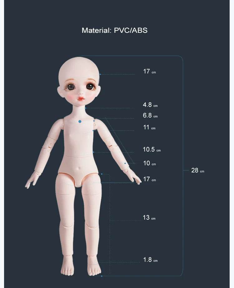 DBS DREAM FAIRY Chinese Style 1/6 BJD Qin's Moon Anime Doll - ToylandEU