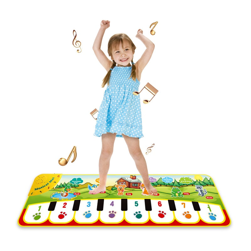 Musical Animal Sound Piano Mat for Children - Educational Toy - ToylandEU