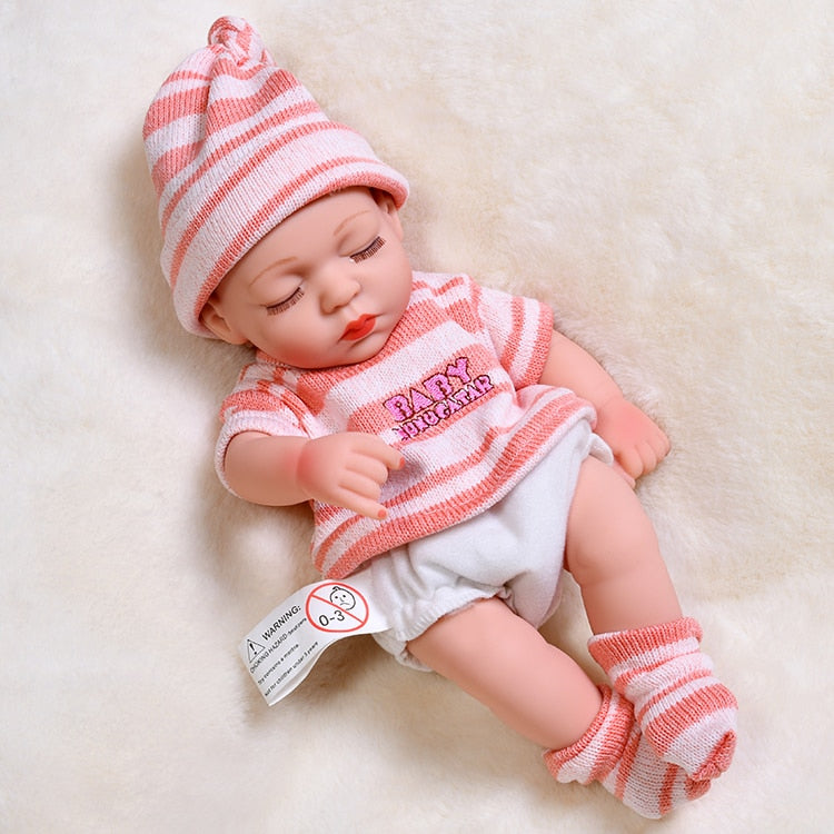 JINGXIN PRINSES 30cm Reborn Baby Doll with Full Silicone Body - Lifelike Realistic Baby Toy Toyland EU Toyland EU