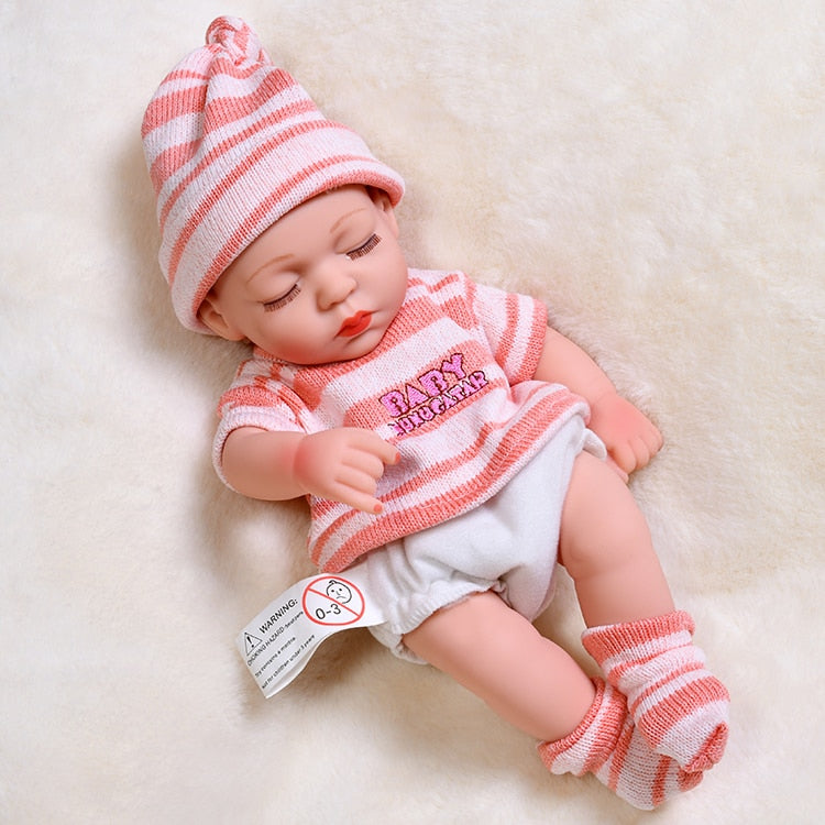 JINGXIN PRINSES 30cm Reborn Baby Doll with Full Silicone Body - Lifelike Realistic Baby Toy Toyland EU