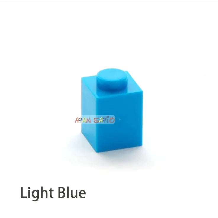 1000pcs 1x1 Dots DIY Building Blocks Thick Figures Bricks Educational Size Compatible With 3005 Plastic Toys for Children - ToylandEU