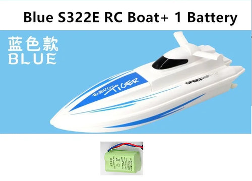 RC Boat 4.8v 500MAH 1:16 40 km/h High Speed Remote Control Boat 2.4g 4 ToylandEU.com Toyland EU