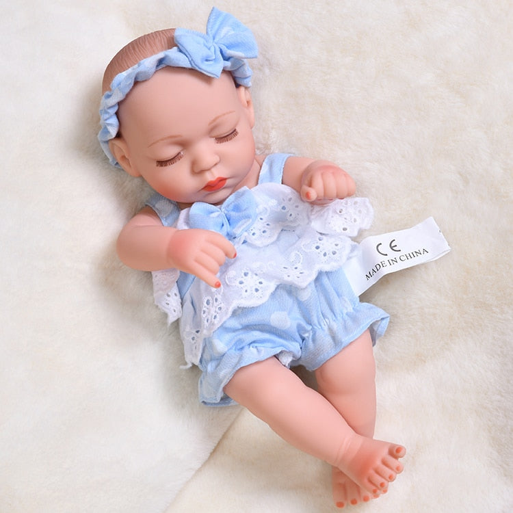 JINGXIN PRINSES 30cm Reborn Baby Doll with Full Silicone Body - Lifelike Realistic Baby Toy Toyland EU