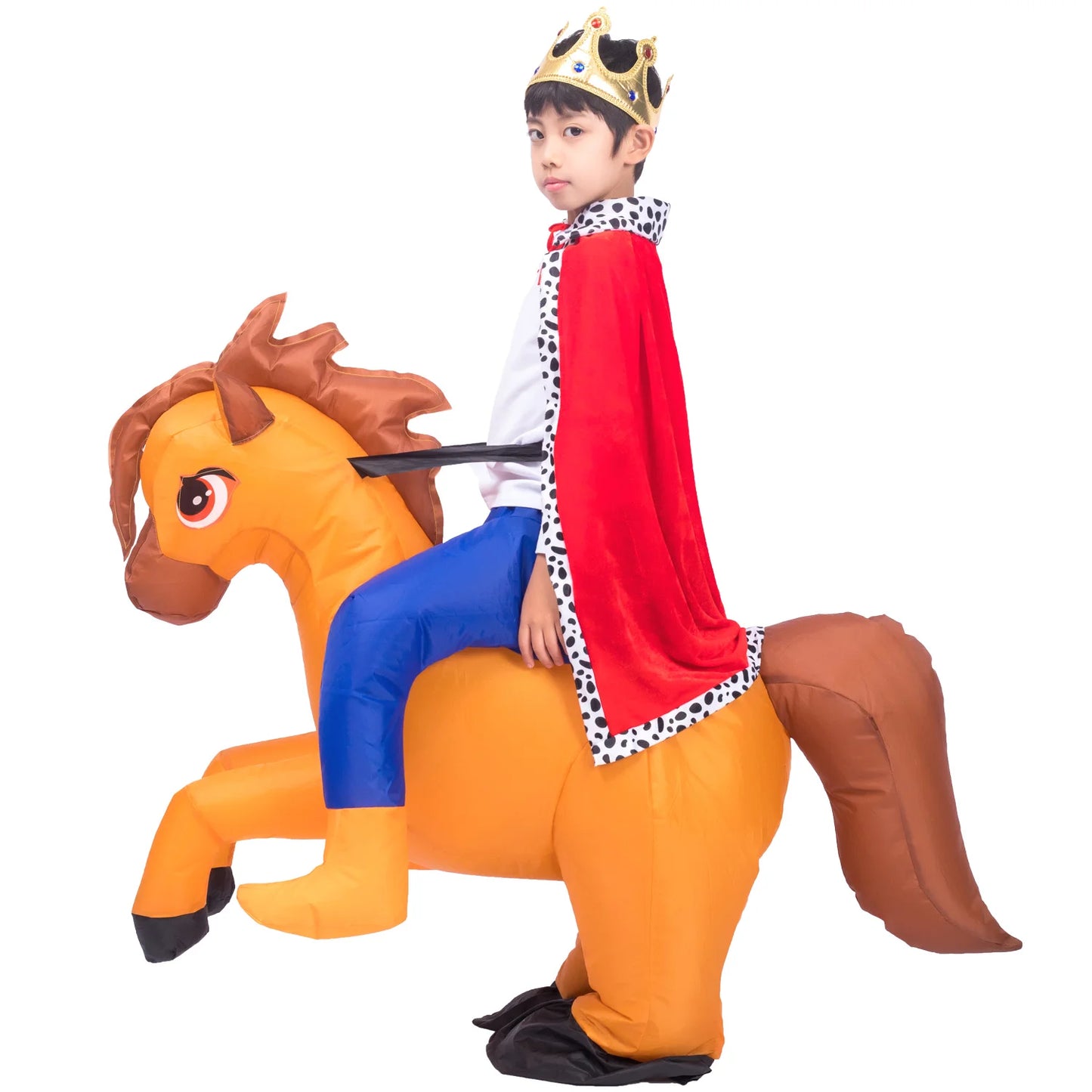 Inflatable Horse Rider Costume for Kids - Fun for Parties & Halloween!