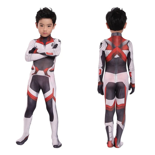 Avengers Endgame Inspired Kids' Black Widow Quantum Realm Costume